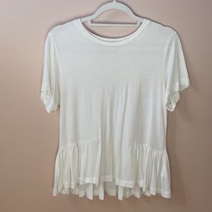 Aritzia Peplum Tee